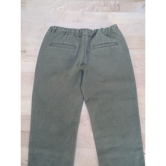 Manresa Wallace Canvas Double Knee Pants Belted Sz Large Green 32X26 - Picture 5 of 10